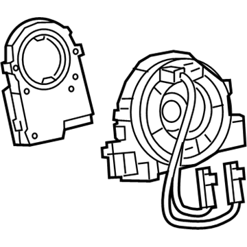 Шлейф керма Tqparts TQ10557 ціна, від 110.88 USD
