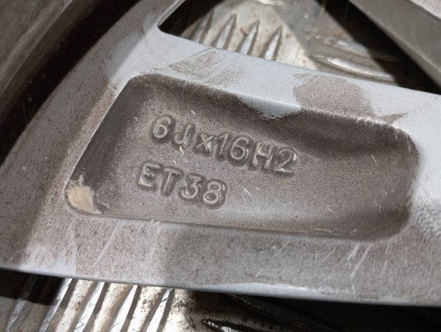 657601025AJ VAG Диски колісні литі (легкосплавні, титанові)