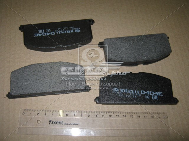 D404E Intelli Передні гальмівні колодки