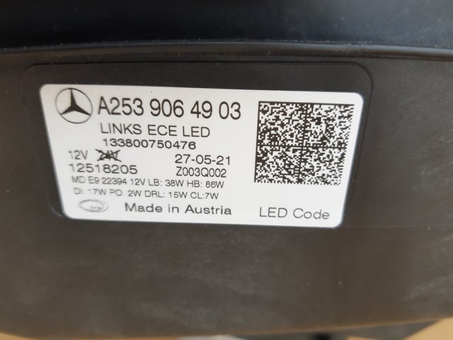  A2539064903 Mercedes