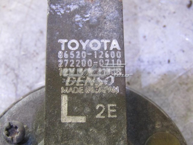 Сигнал звуковий (клаксон) 8652012600 Toyota
