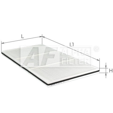 Купити AF5279 Alpha Filter Фільтр салону вугільний