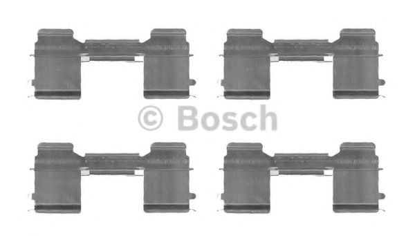1987474710 Bosch комплект пружинок кріплення дискових колодок, передніх