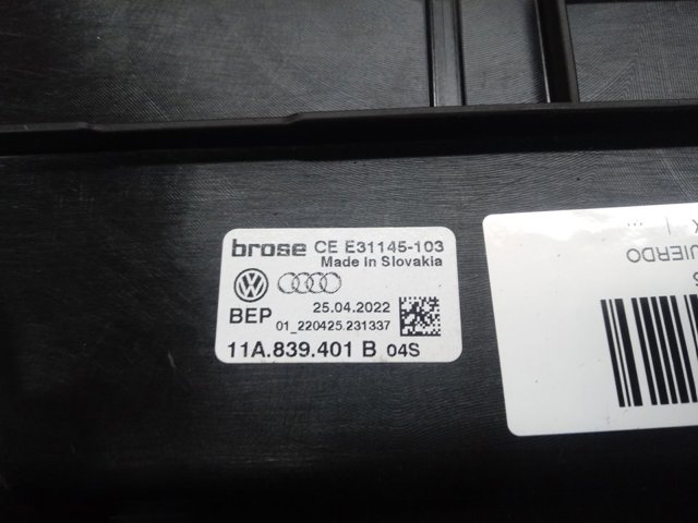 11A839401B VAG 