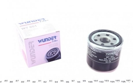 Масляний фільтр двигуна Wunder WY801 ціна, від 4.27 USD