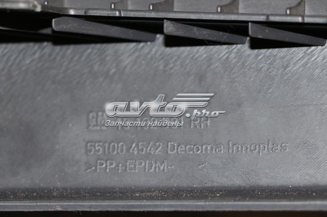 Спойлер переднього бампера, правий General Motors 13204668