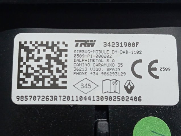 Купити 985707263R Renault (RVI) 