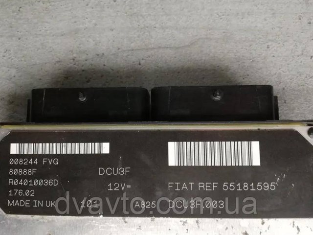 ЕБУ Fiat/Alfa/Lancia 55181595 ціна, від 11.52 USD