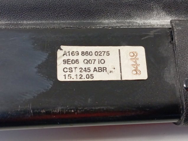 Шторка двері багажного відсіку A1698600275 Mercedes