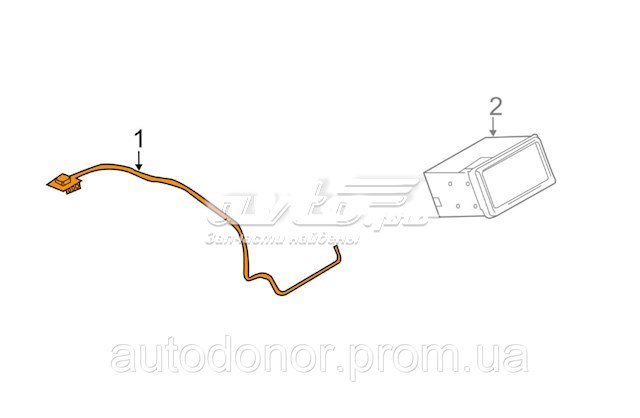  Антена GPS Nissan LEAF 