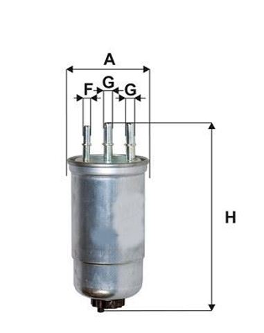 Фільтр тонкого очищення палива Rider RD2049WF8455 ціна, від 12.52 USD