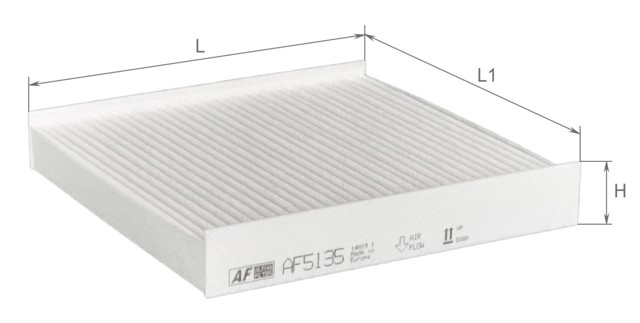 Повітряний фільтр салону Alpha Filter AF5135