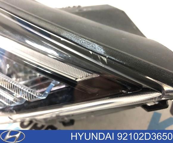 Фара комбінована, передня Hyundai/Kia 92102D3650