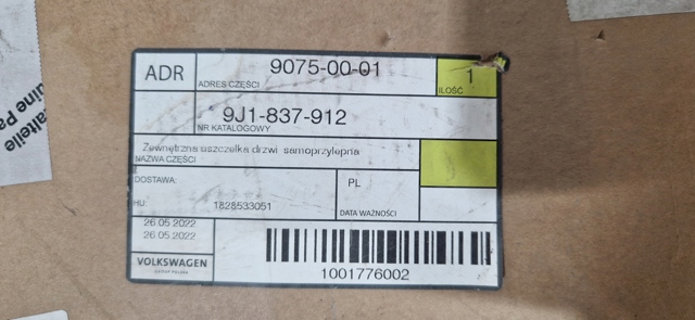  9J1837912 Porsche