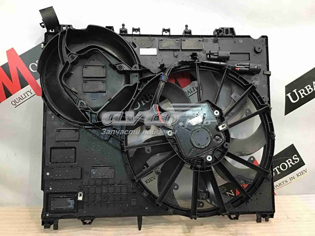 LR048175 Land Rover Дифузор радіатора охолодження, в зборі з мотором і крильчаткою