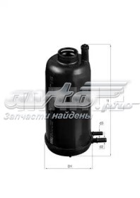 Паливний фільтр KL707D Mahle Original
