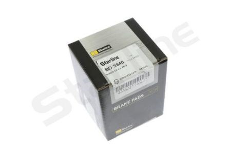 BDS940 Starline Колодки гальмівні задні, дискові