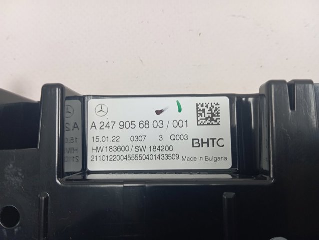A2479056803 Mercedes Механізм управління кондиціонером