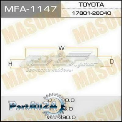 MFA1147 Masuma Повітряний фільтр двигуна