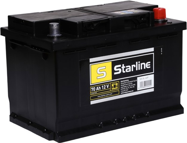 Акумуляторна батарея, АКБ BASL66P Starline