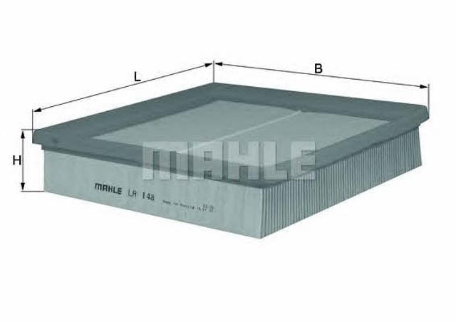 Фільтр повітряний обігрівача Mahle Original LA148 ціна, від 7.60 USD