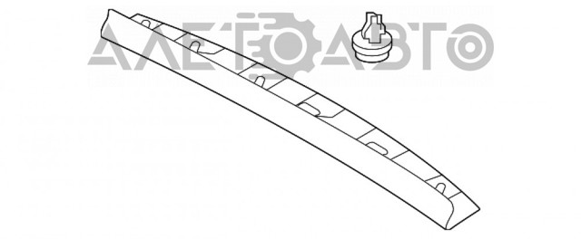 94310SJ000VH Subaru Оббивка багажника