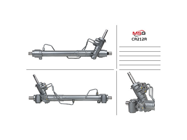 Управління рульове в зборі MSG Rebuilding CR212R ціна, від 275.61 USD