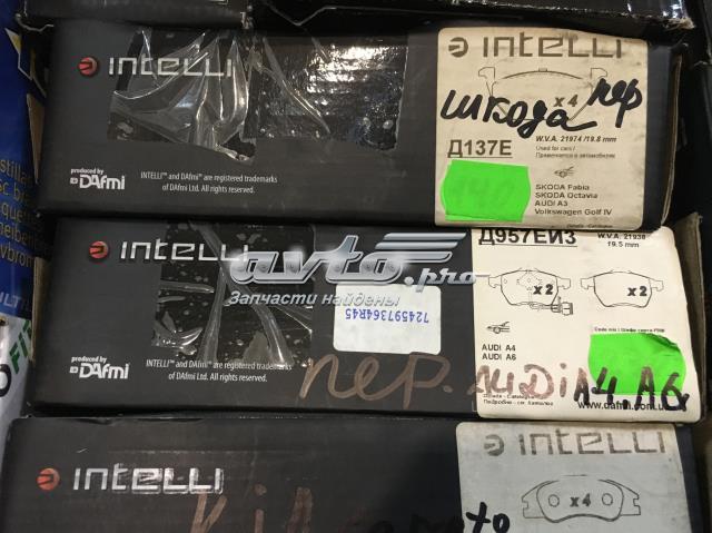 Гальмівні колодки Intelli D957E ціна, від 17.46 USD