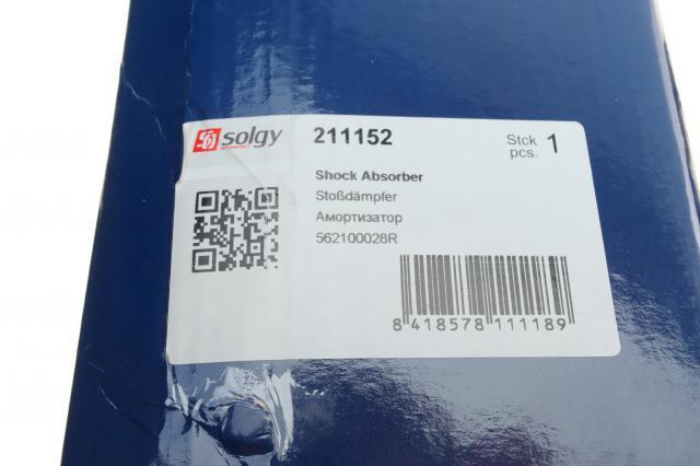 Амортизатор задній 211152 Solgy