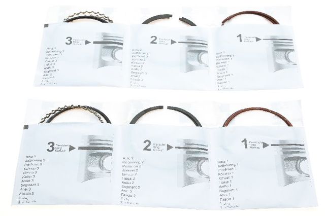Купити PRDAE491402025SET AMP/Paradowscy Кільця поршневі на 1 циліндр, 1-й ремонт (+0,25)