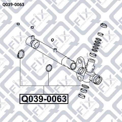 РМК рульовго механізму Q-fix Q0390063 ціна, від 6.33 USD