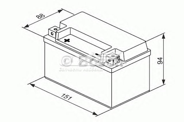 Купити Акумулятор Bosch 6 А/г (0092M60070)