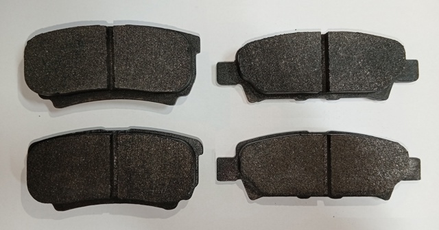 CJ2512 Toko cars Колодки гальмівні задні, дискові