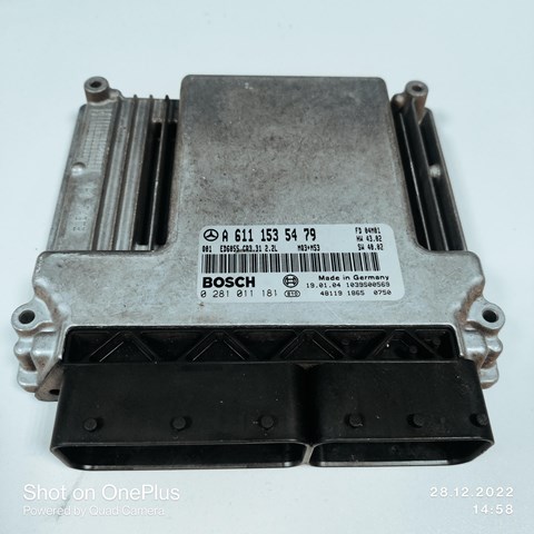 Електронний блок керування двигуном A6111535479 Mercedes