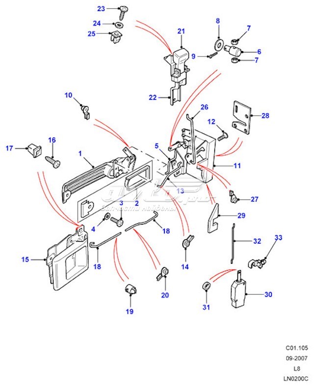 FUD500030 Land Rover 