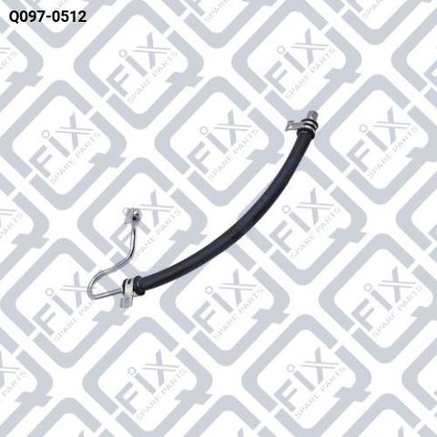 Патрубок високого тиску гідропідсилювача Q-fix Q0970512 ціна, від 18.38 USD