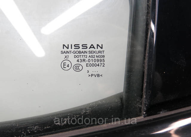 Купити 823015MP5A Nissan/Infiniti Скло задньої двері лівої