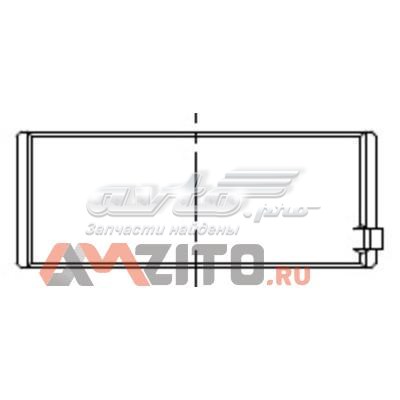 Вкладиші колінвала, корінні, комплект, стандарт (STD) 061HL19078000 Mahle Original