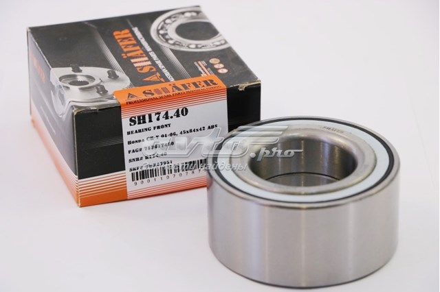 Комплект підшипник маточини передньої Shafer SH17440 ціна, від 12.65 USD