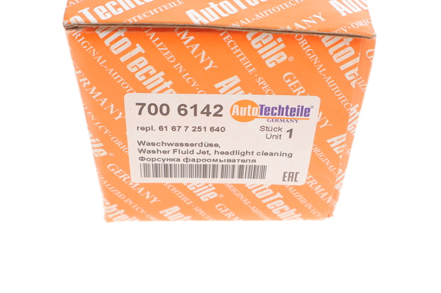 Форсунка омивача фари передньої Autotechteile 7006142 ціна, від 22.55 USD