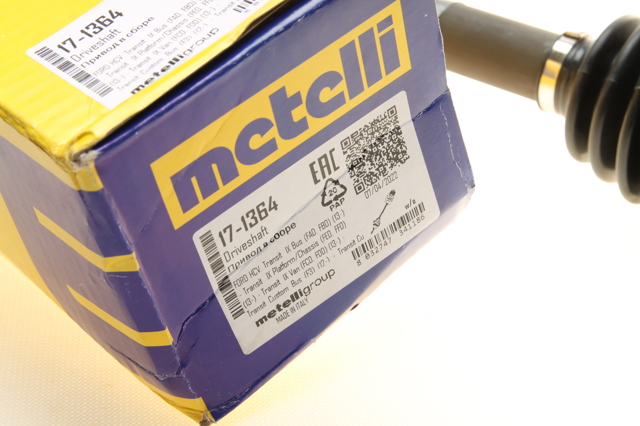 Піввісь передня, права Metelli 171364 ціна, від 115.21 USD
