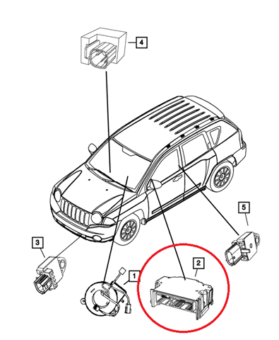  Chrysler P68186647AD ціна, від 25.34 USD