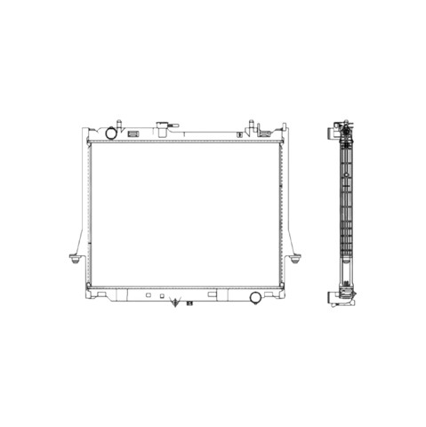 Радіатор основний Koyorad PL053284 ціна, від 179.08 USD