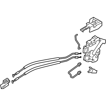 Замок передньої двері, лівої Hyundai/Kia 81310A7031 ціна, від 31.71 USD