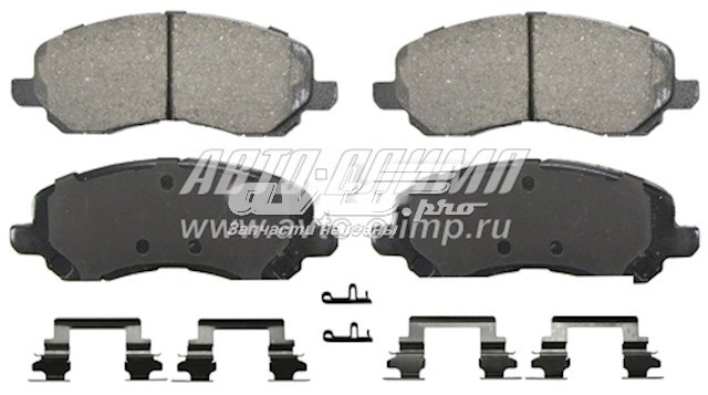 ZD866 Wagner Передні гальмівні колодки