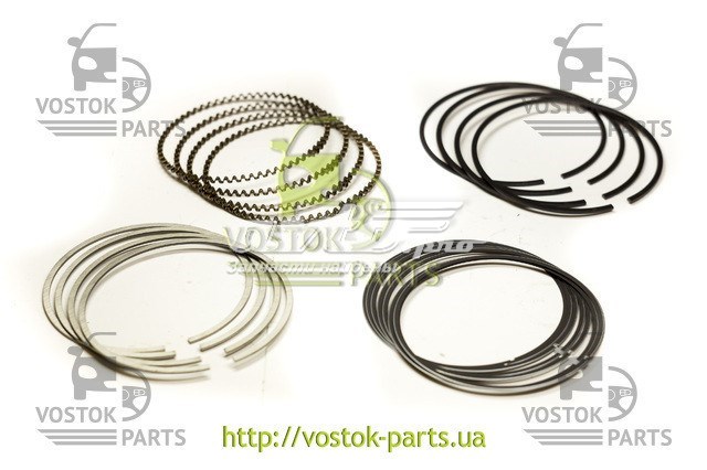 Комплект поршневих кілець на 1 циліндр, 2-й ремонт (+0,50) Chery 480EF1004030CA