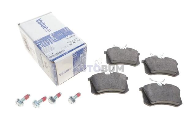 Задні гальмівні колодки 7711946173 Renault (RVI)