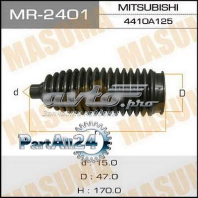 Пильник рульової тяги Masuma MR2401 ціна, від 5.68 USD