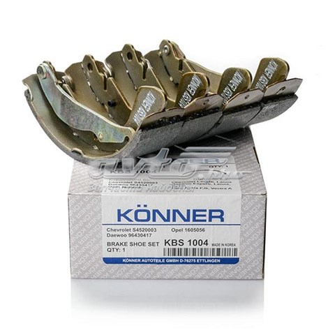 Колодки гальмові задні, барабанні Konner KBS1004 ціна, від 12.45 USD