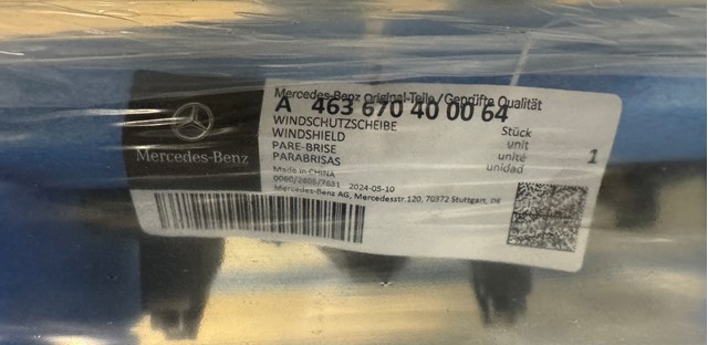 Автоскло Mercedes A463670400064 ціна, від 2149.63 USD
